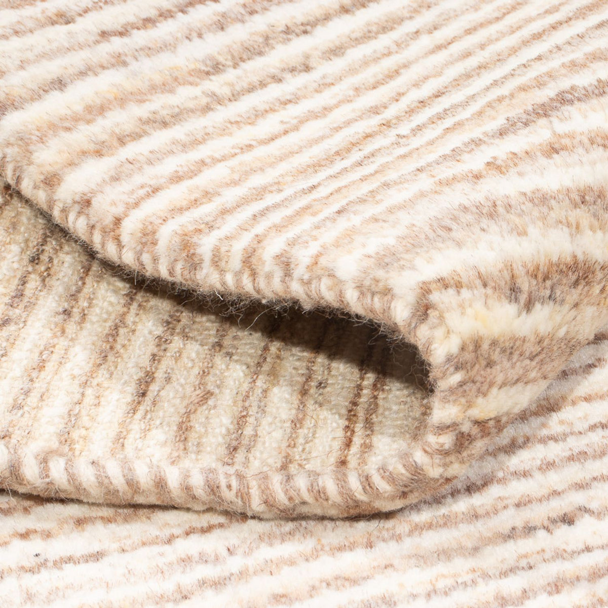 Gabbeh Teppich - Perser - 95 x 60 cm - hellbeige