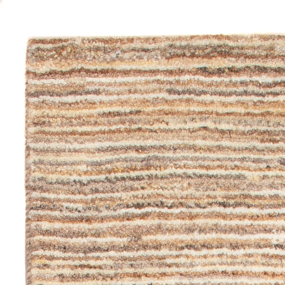 Gabbeh Teppich - Perser - 94 x 59 cm - dunkelbeige
