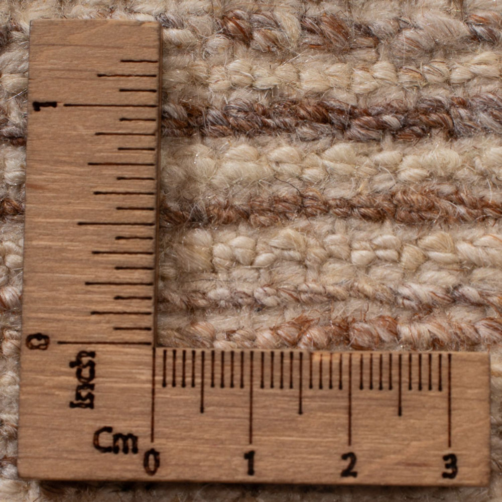 Gabbeh Teppich - Perser - 94 x 59 cm - dunkelbeige
