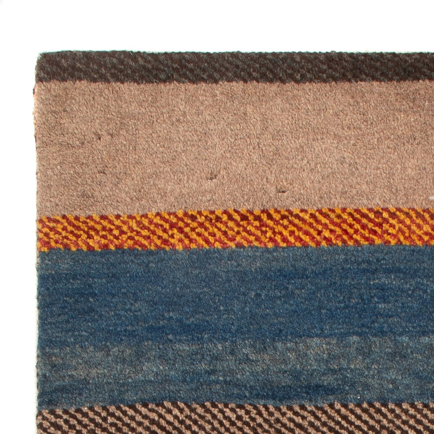 Gabbeh Persisch Teppich 84x59cm - Perserteppich Wollteppich