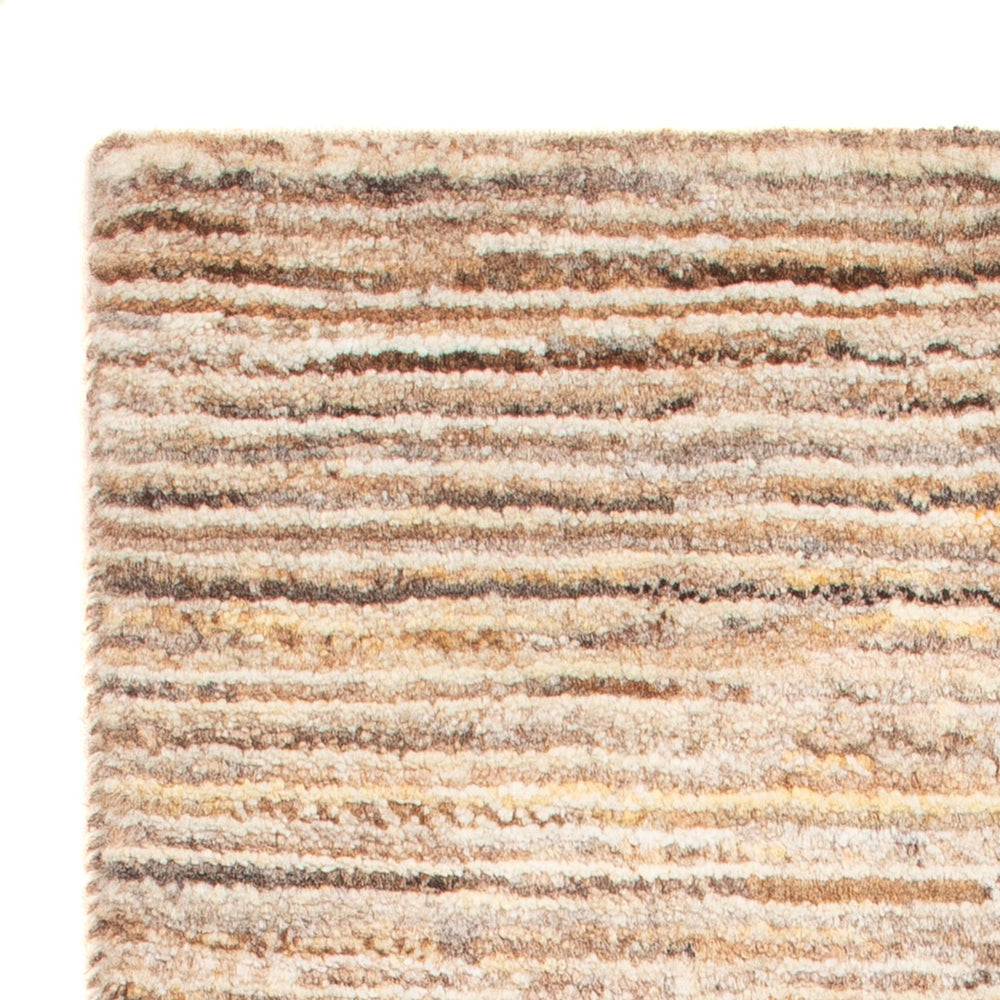 Gabbeh Teppich - Perser - 94 x 60 cm - dunkelbeige
