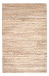 Gabbeh Persisch Teppich 64x98cm - Perserteppich Wollteppich - Rechteckig / Dunkelbeige / 64 x 98 cm Rechteckig