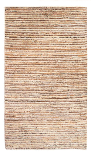 Gabbeh Teppich - Perser - 96 x 59 cm - dunkelbeige