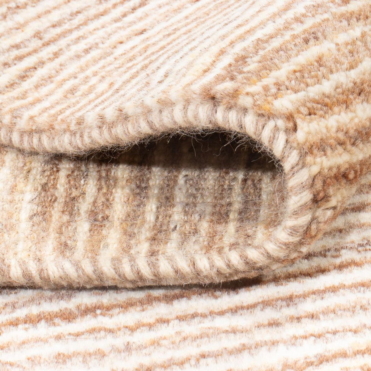 Gabbeh Teppich - Perser - 159 x 98 cm - dunkelbeige