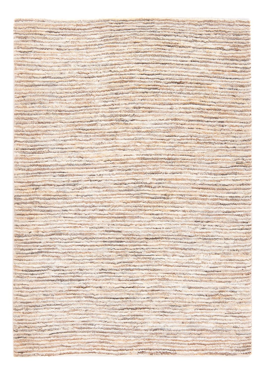 Gabbeh Teppich - Perser - 145 x 110 cm - dunkelbeige