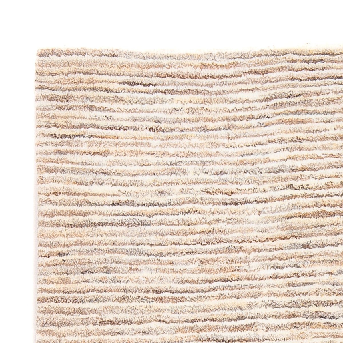 Gabbeh Teppich - Perser - 145 x 110 cm - dunkelbeige