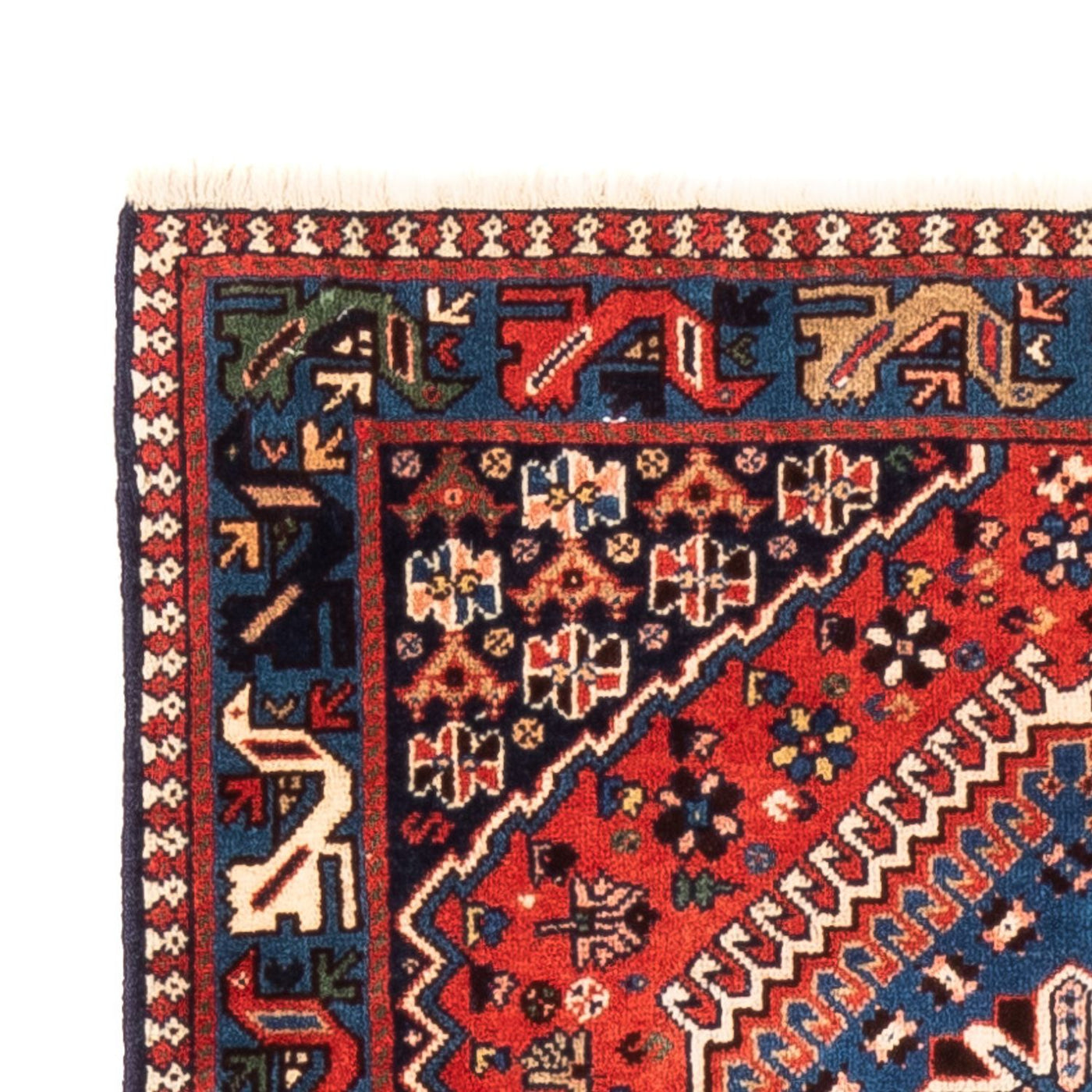 Gabbeh Persisch Teppich 208x78cm - Perserteppich Wollteppich