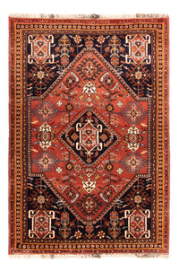 Perserteppich - Nomadic - 148 x 105 cm - rot
