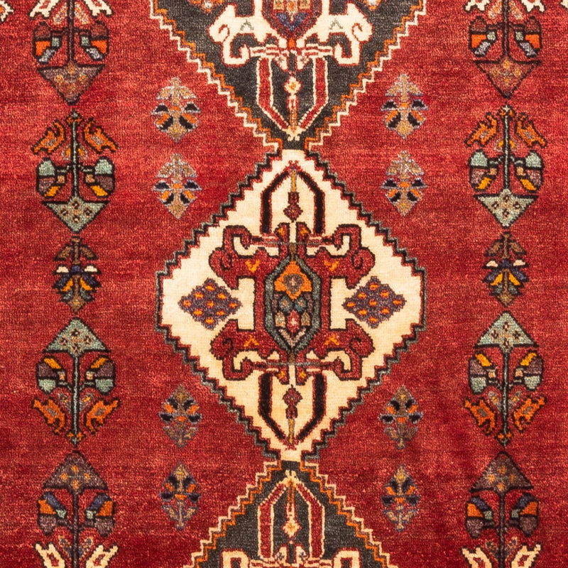 Perserteppich - Nomadic - 172 x 117 cm - rot