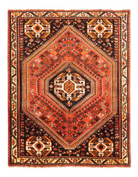Perserteppich - Nomadic - 154 x 117 cm - hellrot