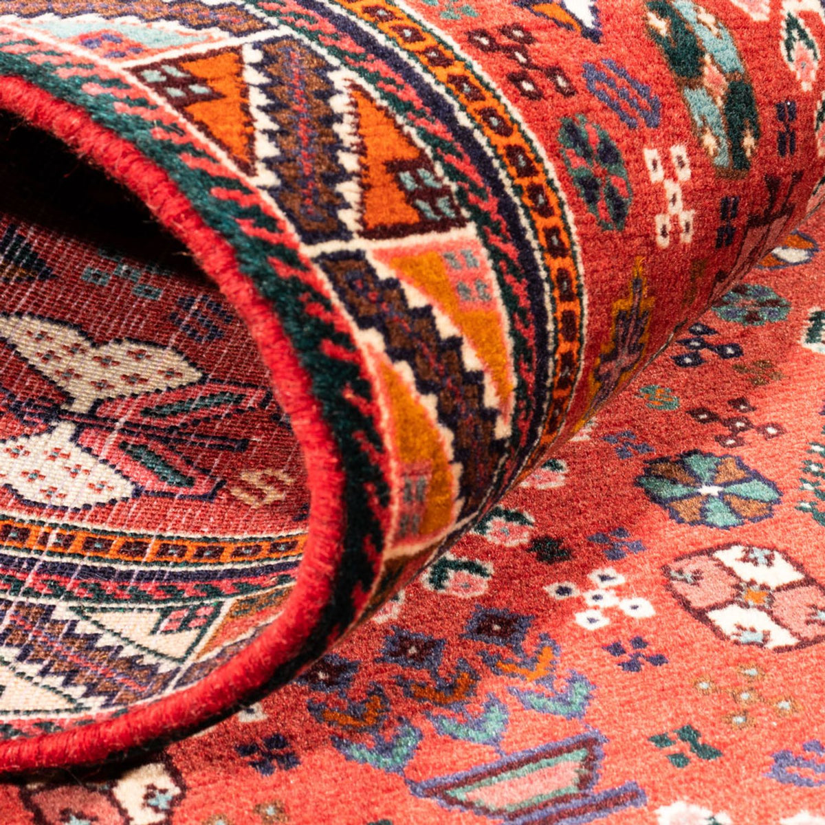 Läufer Perser - Nomadic - 205 x 80 cm - rot