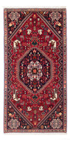 Ghashghai Teppich 73x164cm - Perserteppich - Läufer / Rot / 73 x 164 cm Läufer