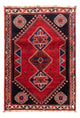 Gabbeh Teppich - Kaschkuli Perser - 158 x 112 cm - rot