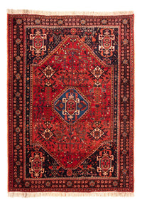 Perserteppich - Nomadic - 157 x 117 cm - rot