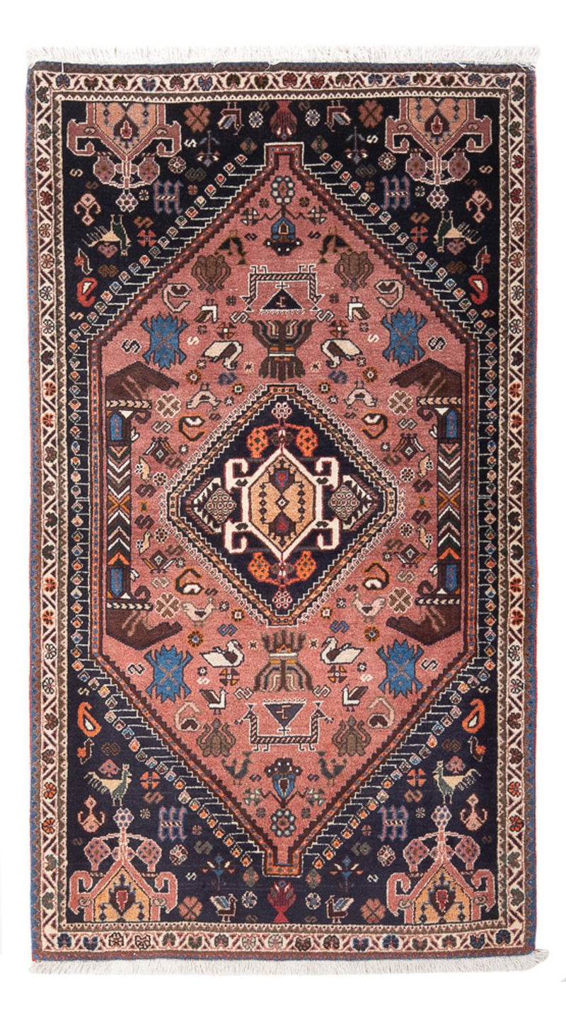 Perserteppich - Nomadic - 150 x 83 cm - rot