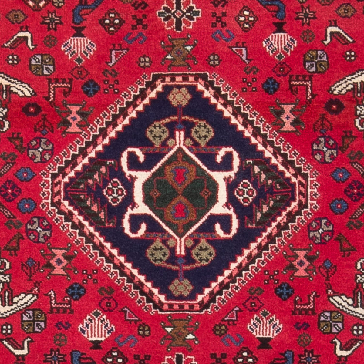Perserteppich - Nomadic - 158 x 78 cm - rot