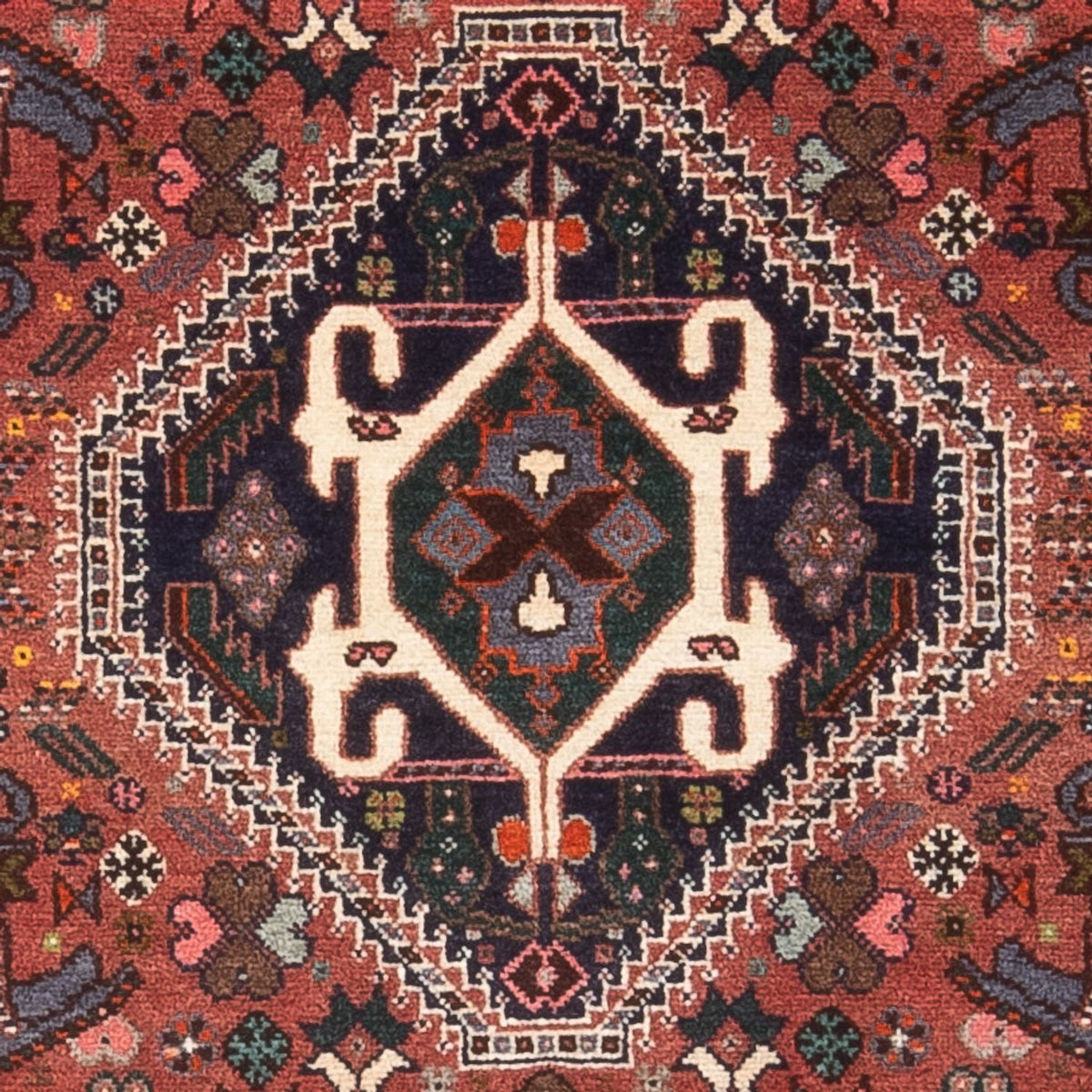 Perserteppich - Nomadic - 147 x 73 cm - rot