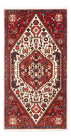 Ghashghai Teppich 73x150cm - Perserteppich - Rechteckig / Creme / 73 x 150 cm Rechteckig