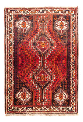 Perserteppich - Nomadic - 156 x 113 cm - rot