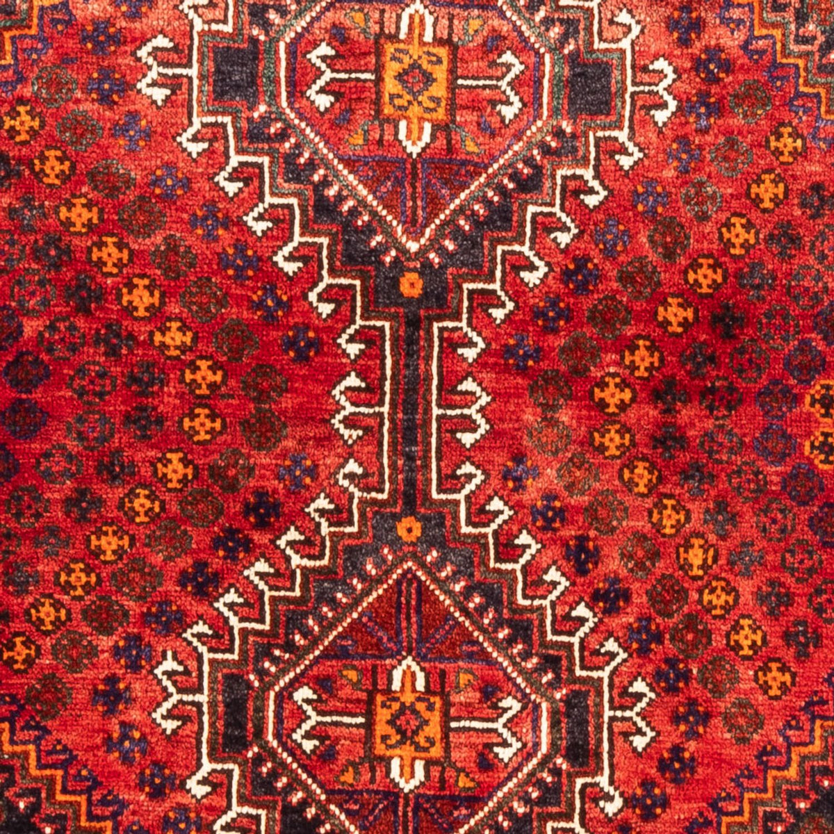 Perserteppich - Nomadic - 156 x 113 cm - rot