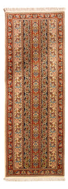 Ghom Teppich 53x145cm - Perserteppich - Läufer / Mehrfarbig / 53 x 145 cm Läufer