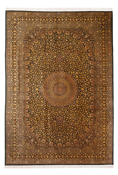 Ghom - Seide Teppich 242x353cm - Perserteppich