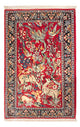 Perserteppich - Isfahan - Premium - 110 x 74 cm - rot