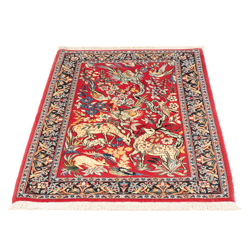 Perserteppich - Isfahan - Premium - 110 x 74 cm - rot