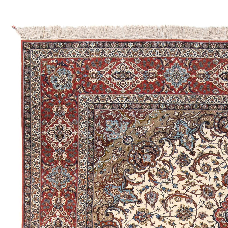 Perserteppich - Isfahan - Premium - 350 x 240 cm - creme