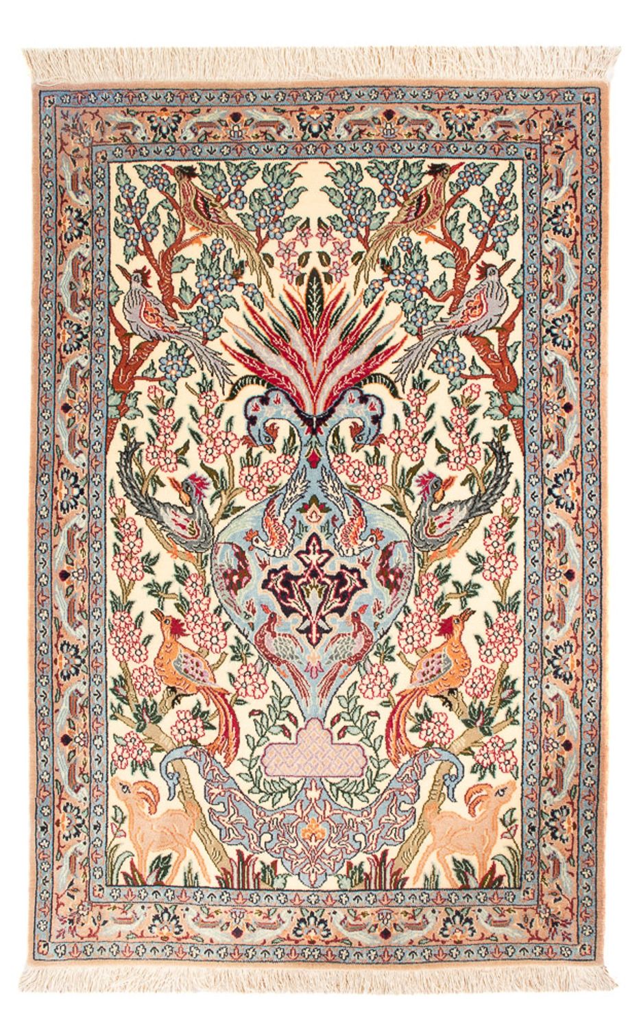 Perserteppich - Isfahan - Premium - 105 x 73 cm - mehrfarbig