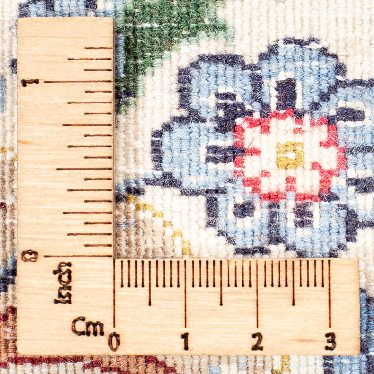 Perserteppich - Isfahan - Premium - 100 x 75 cm - creme