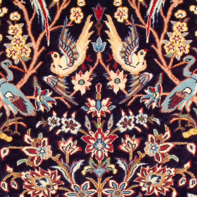 Perserteppich - Isfahan - Premium - 106 x 72 cm - dunkelblau