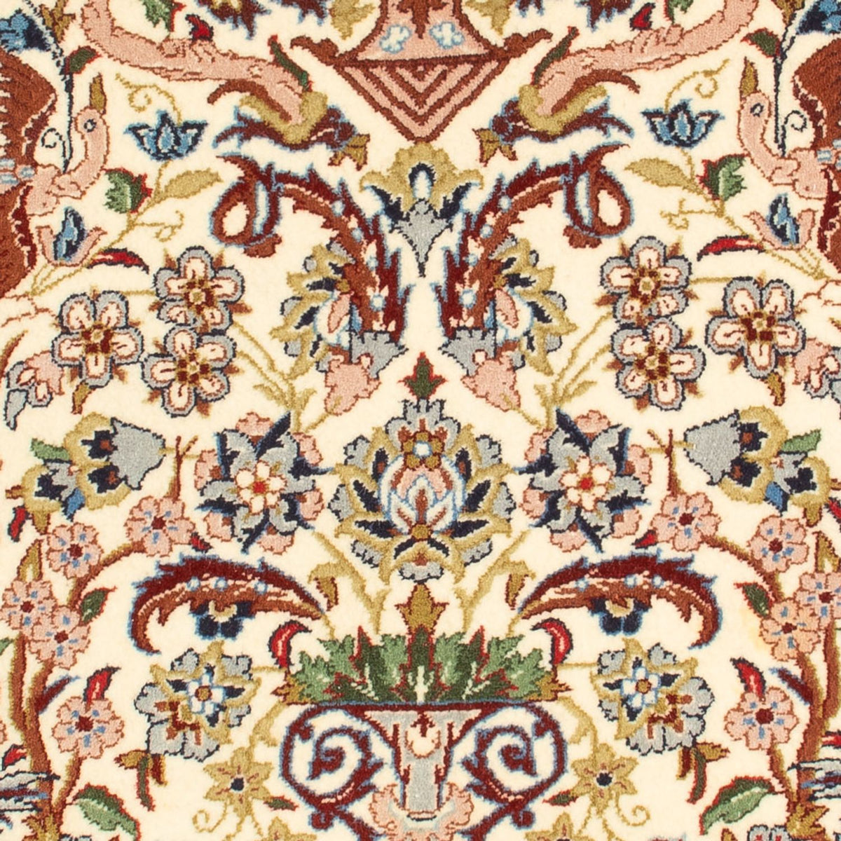 Perserteppich - Isfahan - Premium - 110 x 74 cm - creme