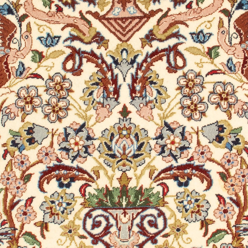 Perserteppich - Isfahan - Premium - 110 x 74 cm - creme