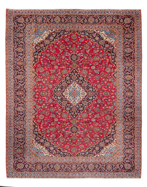 Perserteppich - Keshan - 397 x 300 cm - rot