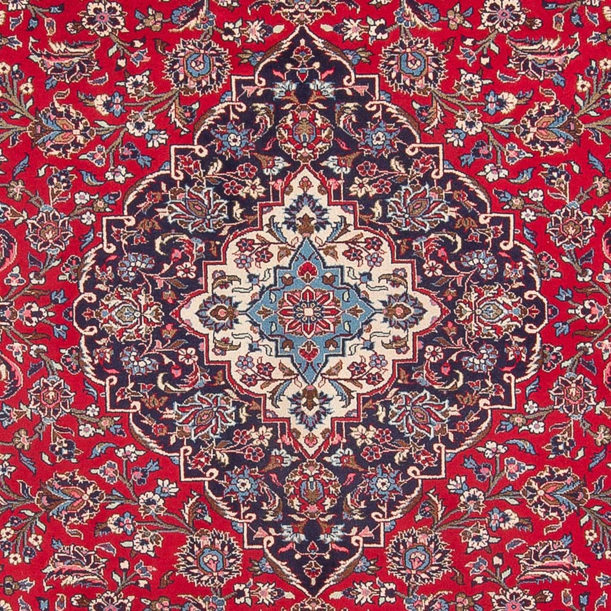 Perserteppich - Keshan - 394 x 292 cm - rot