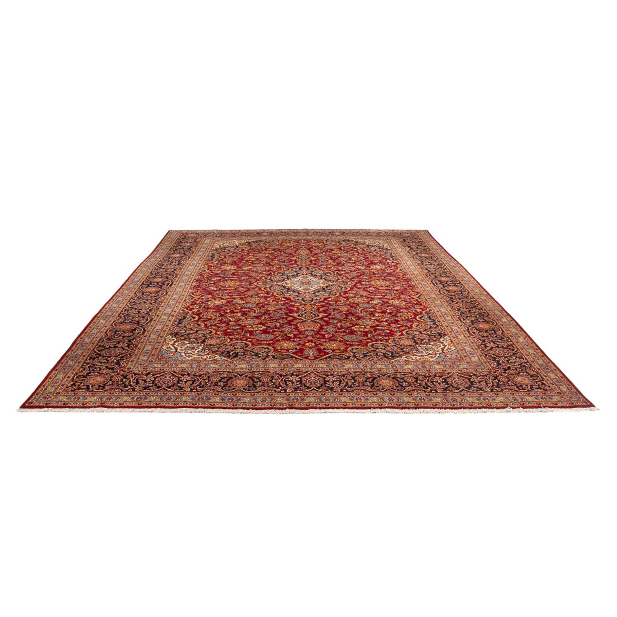 Perserteppich - Keshan - 390 x 290 cm - rot