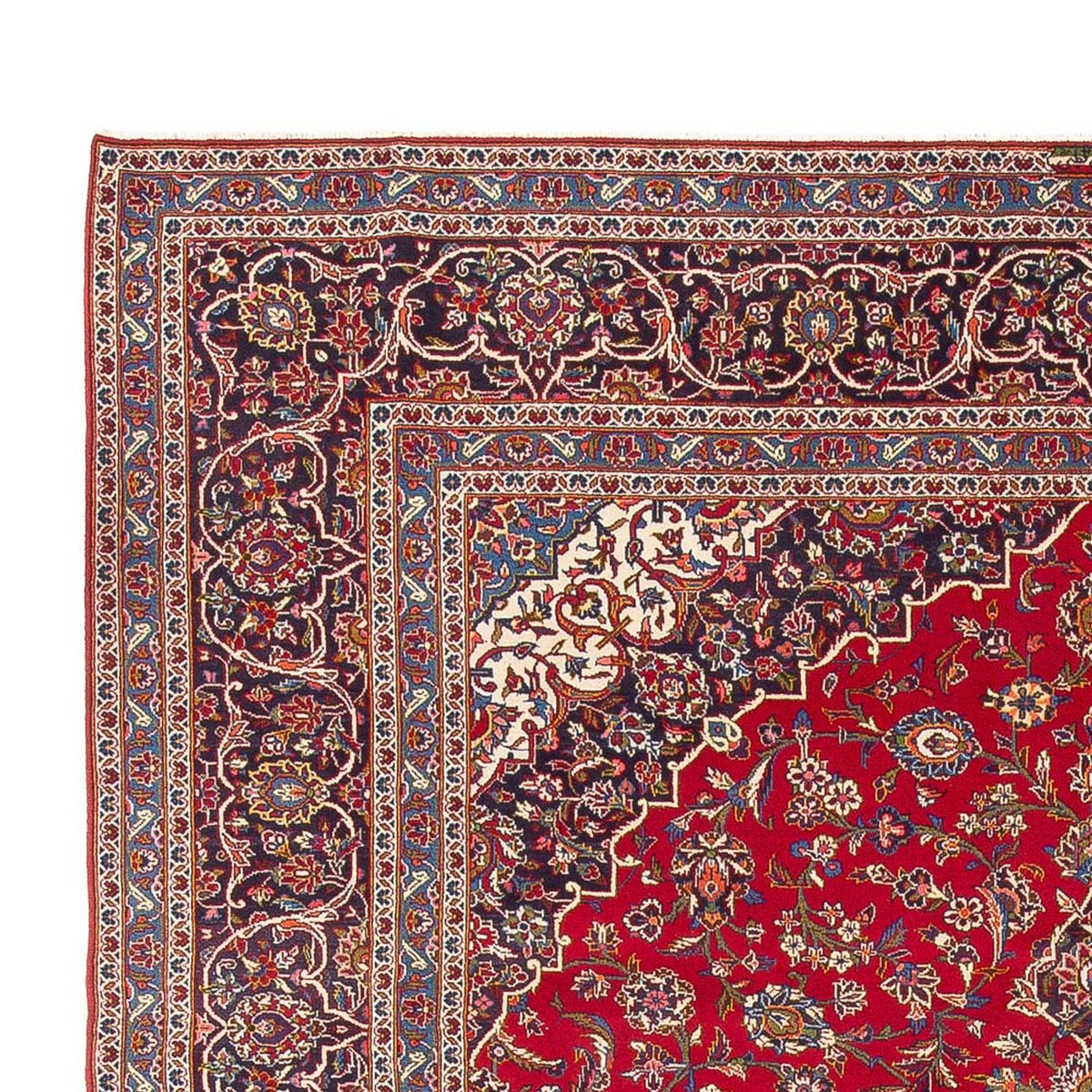 Perserteppich - Keshan - 388 x 297 cm - rot