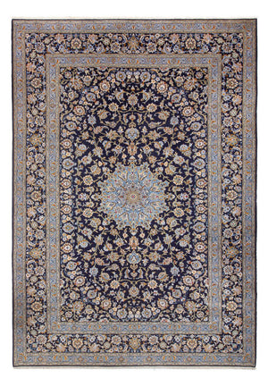 Perserteppich - Keshan - 390 x 266 cm - dunkelblau