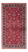 Keshan Teppich 70x134cm - Perserteppich - Rechteckig / Rot / 70 x 134 cm Rechteckig
