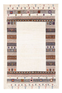 Gabbeh Teppich - Loribaft Perser - 136 x 85 cm - mehrfarbig