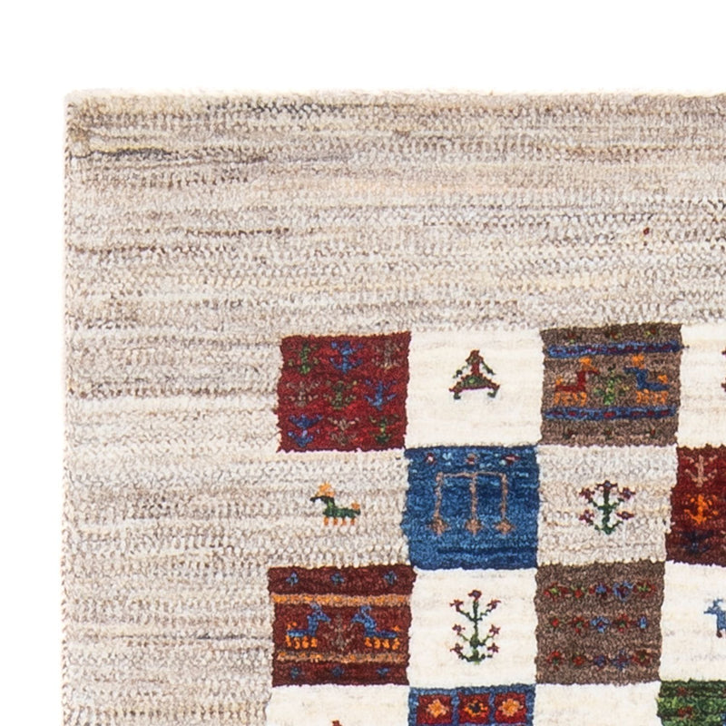 Gabbeh Teppich - Loribaft Perser - 132 x 78 cm - mehrfarbig