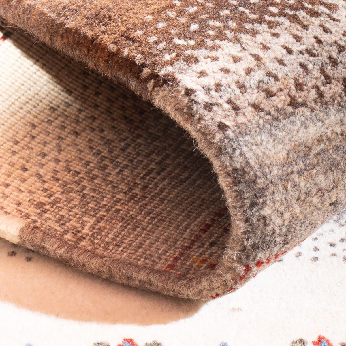 Gabbeh Teppich - Loribaft Perser - 123 x 83 cm - mehrfarbig