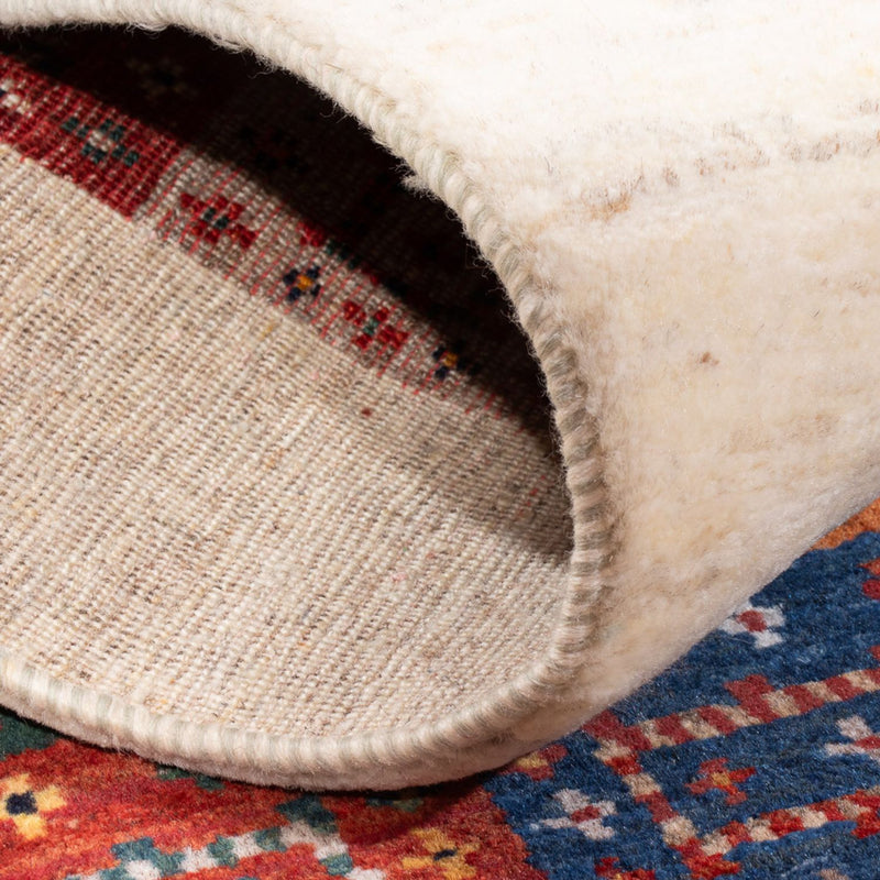 Gabbeh Teppich - Loribaft Perser - 136 x 85 cm - mehrfarbig