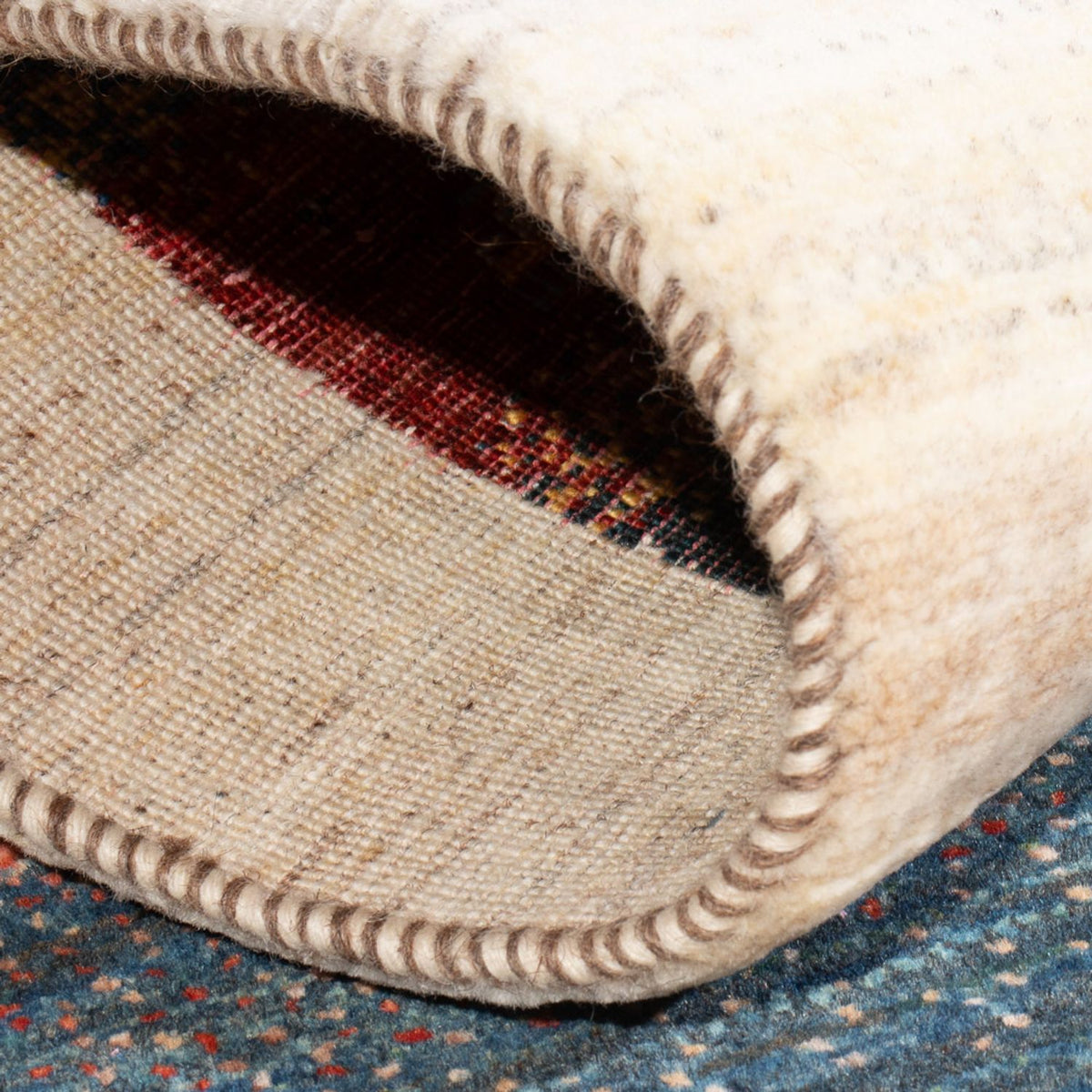 Gabbeh Teppich - Loribaft Perser - 130 x 80 cm - mehrfarbig