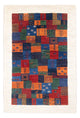 Gabbeh Teppich - Loribaft Perser - 132 x 86 cm - mehrfarbig