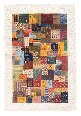 Gabbeh Teppich - Loribaft Perser - 134 x 82 cm - mehrfarbig