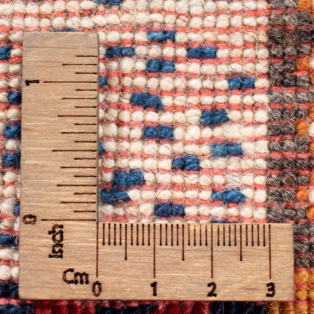 Gabbeh Teppich - Loribaft Perser - 129 x 78 cm - mehrfarbig