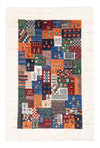 Loribaft Teppich Perser 84x125cm - Orientteppich - Rechteckig / Mehrfarbig / 84 x 125 cm Rechteckig