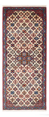 Meymeh Teppich 65x165cm - Perserteppich - Läufer / Creme / 65 x 165 cm Läufer